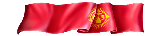 Флаг Кыргызстана
